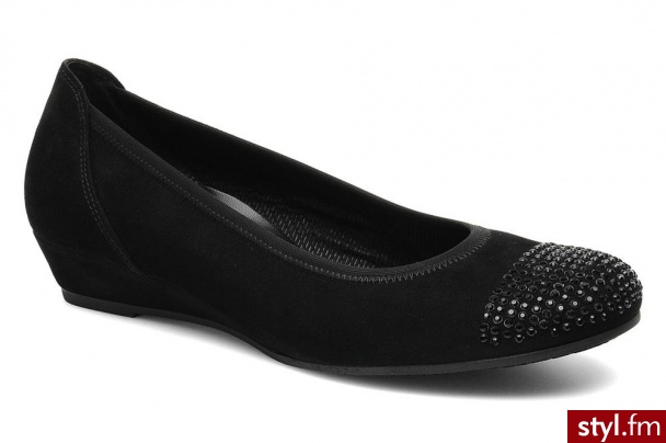 Gabor Koturny TAO Czarny - Koturny Buty Moda