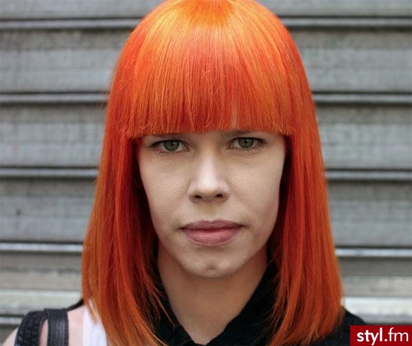 Średnie Fryzury