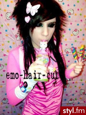 To nie moja fota! - EMO Alternatywne Średnie Fryzury