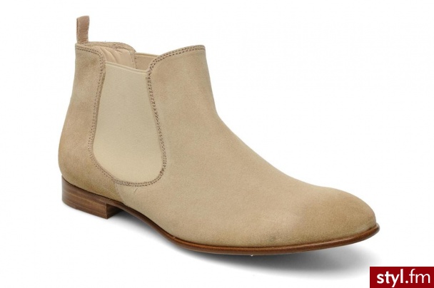 Georgia Rose PÓŁBUTY I BOTKI PARVA BY (Beżowy) - Botki Buty Moda