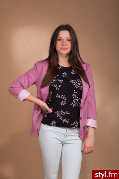 lookat Bluzka Ramona 2988 czarna - Bluzki Ciuchy Moda