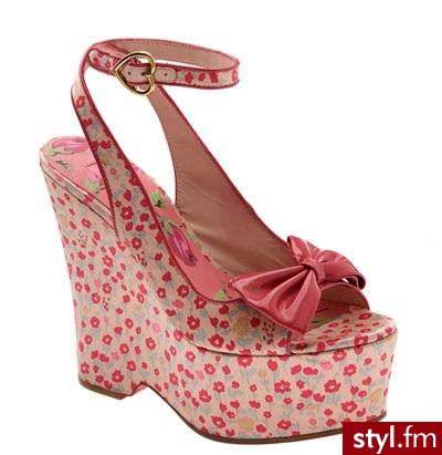 Kwieciste platformy od Betsey Johnson - 190$ - Pozostałe Buty Moda