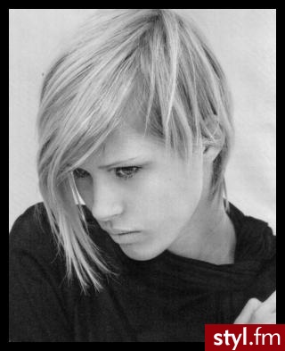 Blond Punk Rock Alternatywne Krótkie Fryzury