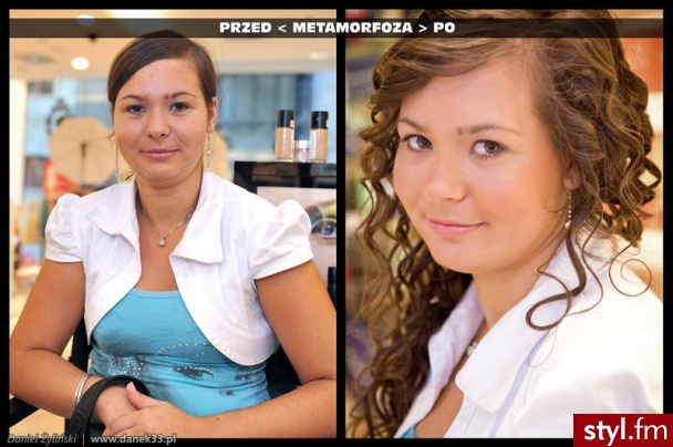 metamorfoza. douglas - Wieczorowe Średnie Fryzury