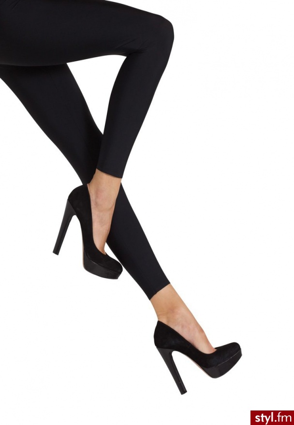 Triumph SLEEK SENSATION Legginsy czarny - Leginsy Spodnie Moda