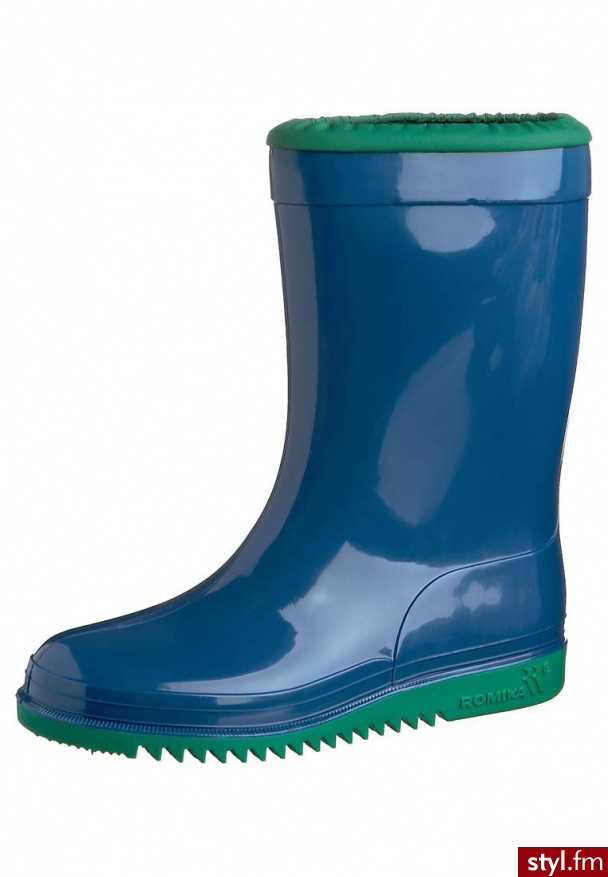 Romika KADETT Kalosze niebieski - Kalosze Buty Moda