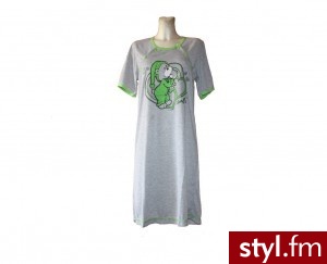 Sovie Koszula nocna ciążowa do karmienia S (2134) - Tuniki Ciuchy Moda