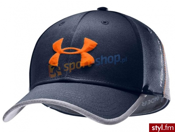Under Armour Czapka z daszkiem Focus Stretch Fit Cup (1236682-073) - Nakrycia głowy Dodatki Moda
