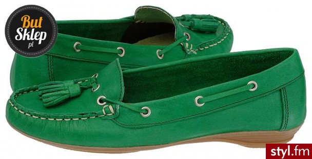 FILIPE BUTY DAMSKIE PÓŁBUTY (6784 Green) - Półbuty Buty Moda