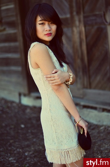 Vintage Fringe (by Lucy Z.) - Pozostałe Sukienki Moda