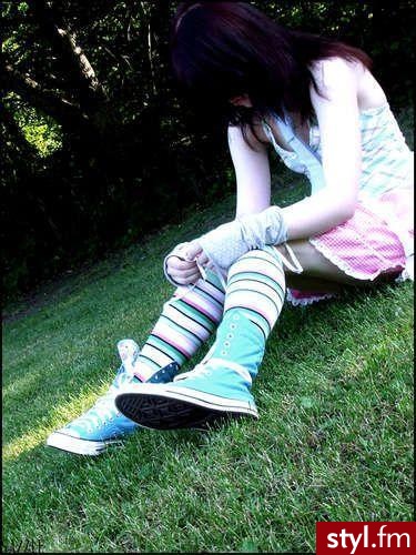 EMO Alternatywne Średnie Fryzury
