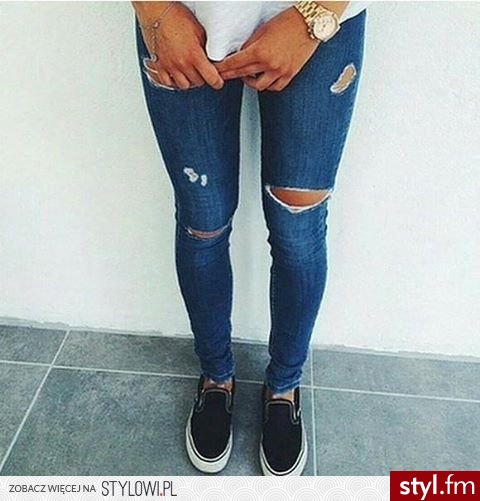 Jeansy Spodnie Moda