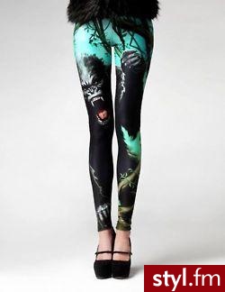 Leginsy Spodnie Moda
