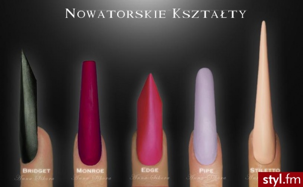 co sądzicie o kształcie Monroe? jak wygląda on w praktyce? - Żelami Żel Paznokcie