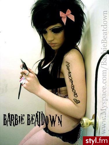 EMO Alternatywne Średnie Fryzury
