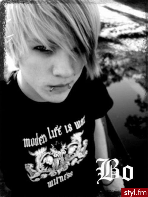 EMO Alternatywne Średnie Fryzury