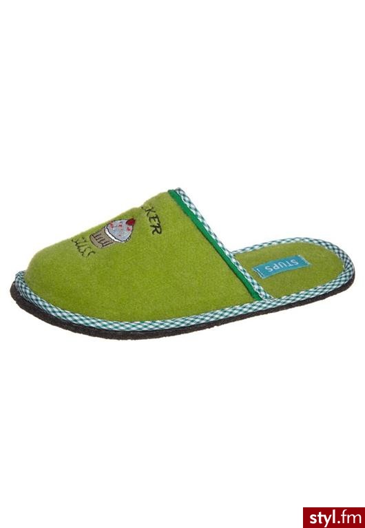 STUPS Kapcie zielony (542 104) - Pozostałe Buty Moda