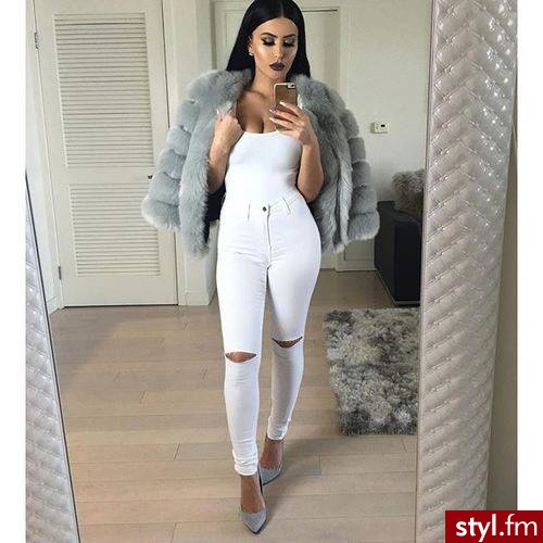 Jeansy Spodnie Moda