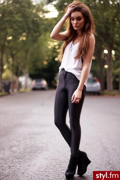 Leginsy Spodnie Moda