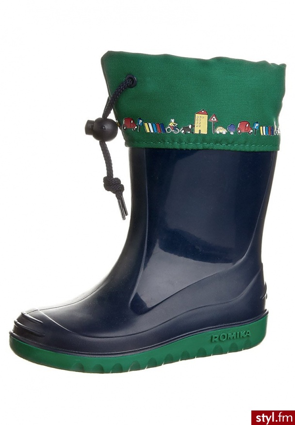 Romika JERRY Kalosze niebieski - Kalosze Buty Moda