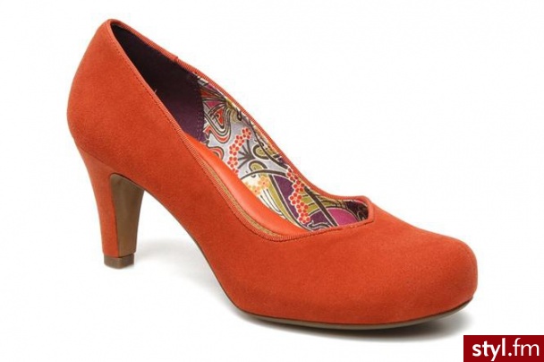 Clarks Czółenka Chorus Voice by (Pomarańczowy) - Czółenka Buty Moda