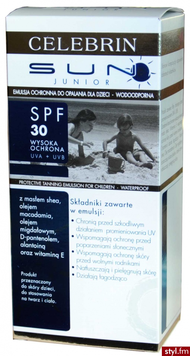 S-Lab Celebrin Sun Junior Emulsja Do Opalania Ochronna Dla Dzieci Spf30 Opalanie 150Ml - Emu Buty Moda