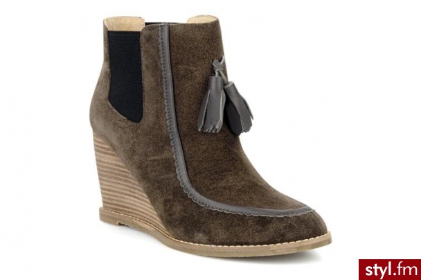 Sans Interdit PÓŁBUTY I BOTKI MORPHEE BY SANS INTERDIT (Szary) - Botki Buty Moda