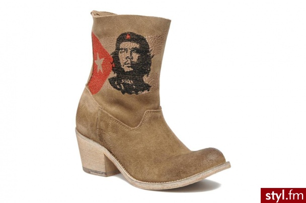 Coco et abricot Półbuty i botki Ché (Beżowy) - Botki Buty Moda