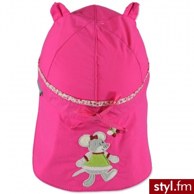 STERNTALER Baby Czapka przeciwsłoneczna kolor fuchsia - Nakrycia głowy Dodatki Moda