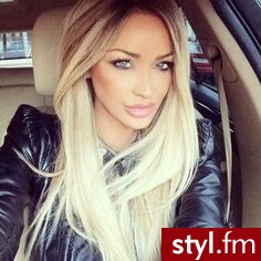 Blond Rozpuszczone Proste Na co dzień Długie Fryzury