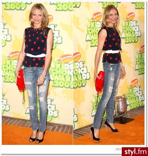 Cameron Diaz i jej boskie spodnie ;) - Pozostałe Ciuchy Moda