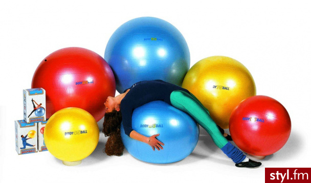 Ledraplastic Piłka Gimnastyczna Body Ball Abs - Body Bielizna Moda