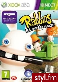 Kinect Szalone Króliki: Na żywo i w kolorze (Gra Xbox 360) - Bransoletki Biżuteria Moda