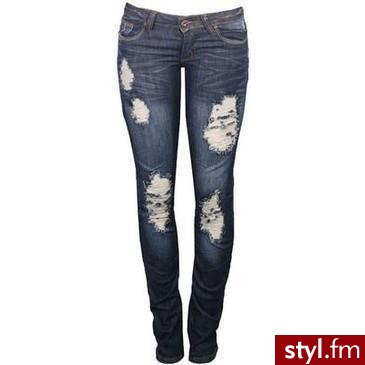 Jeansy Spodnie Moda