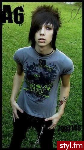EMO Alternatywne Średnie Fryzury