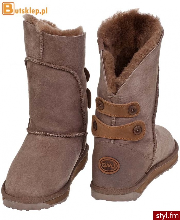 Buty EMU Australia Alba Mushroom (W10088) - Emu Buty Moda