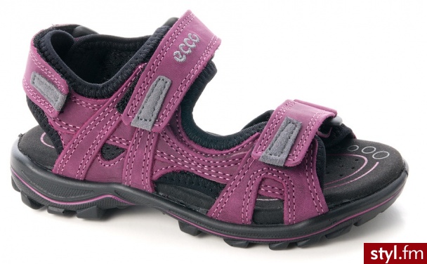 Ecco buty Urban Safari Kids Fuchsia 7984212055 Sandały - Sandały Buty Moda