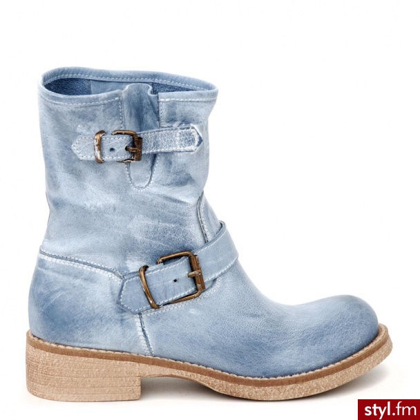 Venezia BOTKI BIKE 23 A BLU - Botki Buty Moda