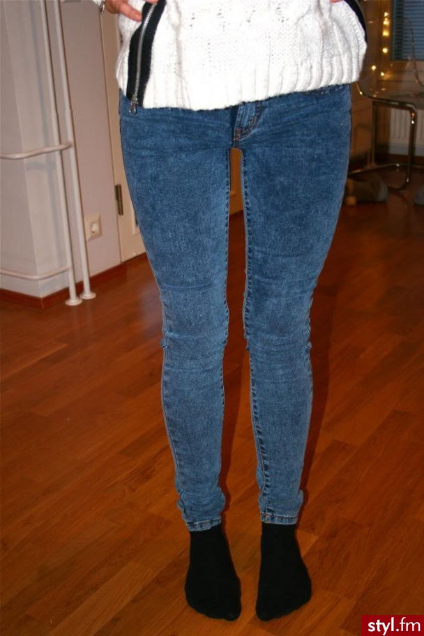 Jeansy Spodnie Moda
