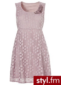 Bonprix Sukienka różowobrązowy 916066_23937 - Pozostałe Sukienki Moda