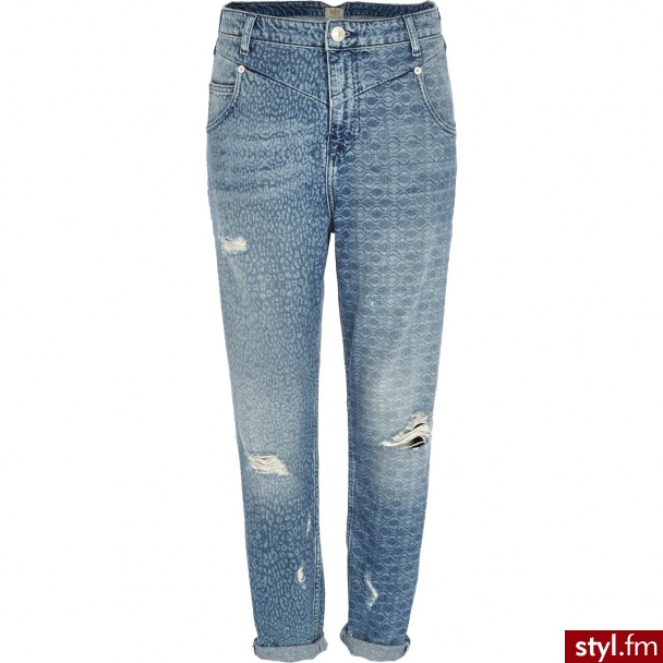 Jeansy Spodnie Moda