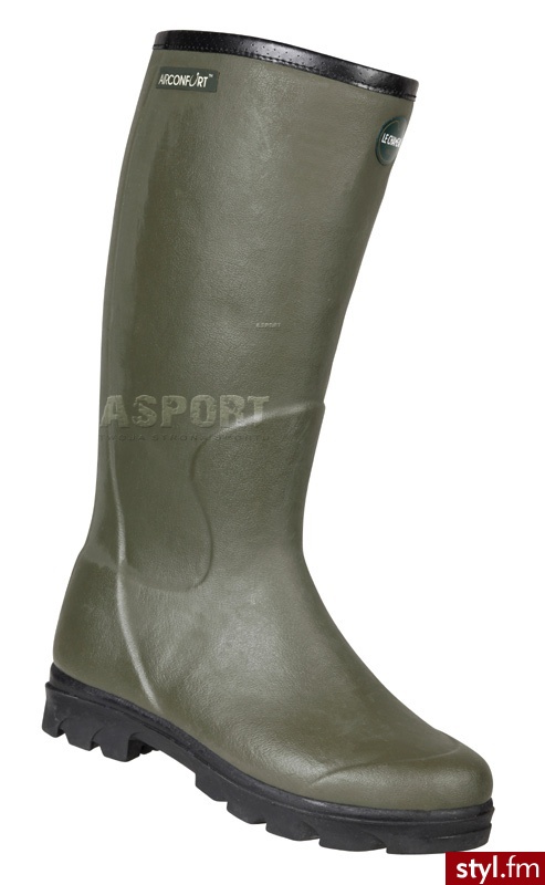 LE CHAMEAU BUTY GUMOWE KALOSzE MĘSKIE ANJOU AIR COMFORT (LE-BCB1768-OLIWKA) - Kalosze Buty Moda