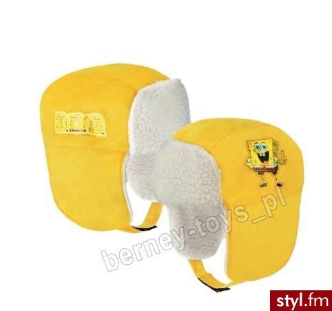 Nickelodeon Czapka zimowa Dla Dzieci Spongebob Pan Gąbka - Nakrycia głowy Dodatki Moda