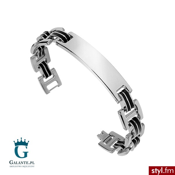 Inspirit Bransoleta męska SB-370 - Bransoletki Biżuteria Moda