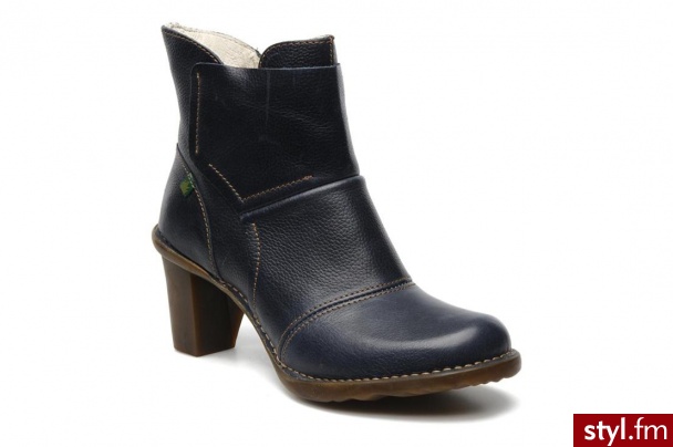 El Naturalista PÓŁBUTY I BOTKI DUNA N526 BY (Niebieski) - Botki Buty Moda