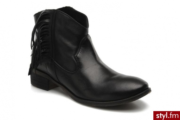 Méliné PÓŁBUTY I BOTKI MANAGE BY MÉLINÉ (Czarny) - Botki Buty Moda