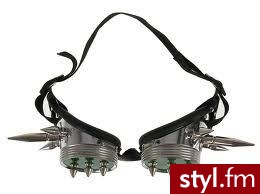 cyber gogle:) - Nakrycia głowy Dodatki Moda