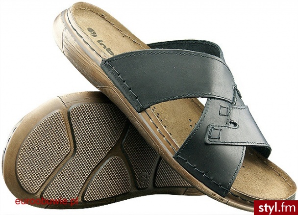 INBLU klapki IN-DX-06-014 - Klapki Buty Moda