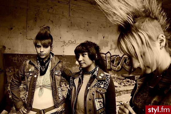 Punk Rock Alternatywne Średnie Fryzury