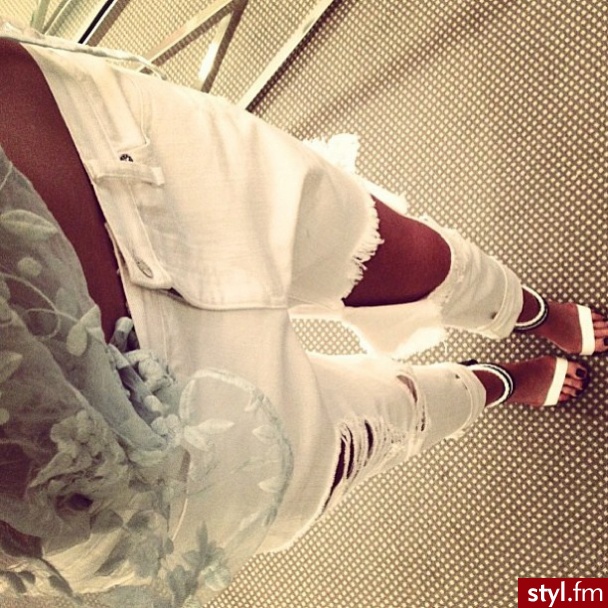 Jeansy Spodnie Moda